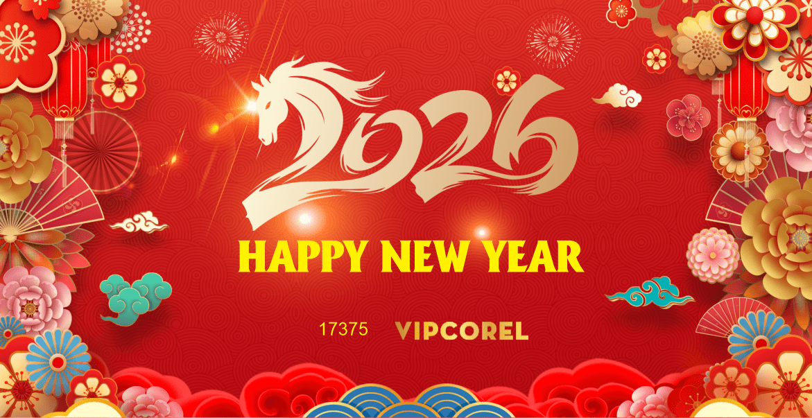 Backdrop Happy New Year 2026 file corel #202