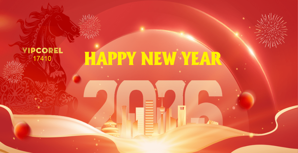 Backdrop Happy New Year 2026 file corel #237