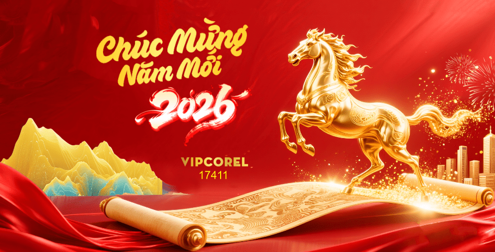 Backdrop Happy New Year 2026 file corel #238