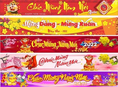File tranh gốc file inbăng rôn chúc mừng năm mới BR3 (bản quyền) độc đáo