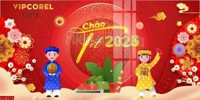Tải file file in banner tết 2025 phông tết tất niên khai xuân chúc mừng năm mới 2025 TET1127 (gốc) để in ấn ngay