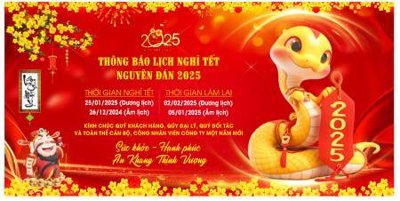 File tranh File in thông báo nghỉ tết 2025TET1208 (bản gốc) in lụa dán tường