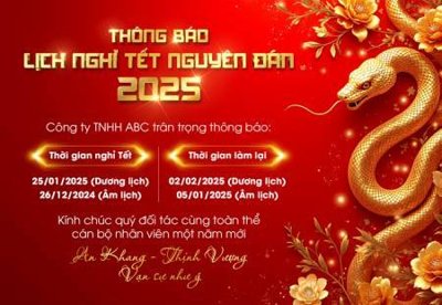 File in trần File in thông báo nghỉ tết 2025TET1220 (bản gốc) trời sao