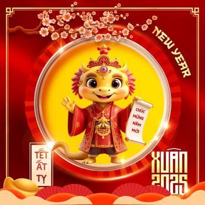 Download file Background phông nền banner chúc mừng năm mới , tất niên tết 2025 TET1358 (gốc) in mica cao cấp