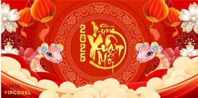 Download file gốc Background phông nền banner chúc mừng năm mới , tất niên tết 2025 TET1370 (dùng cho in ấn)