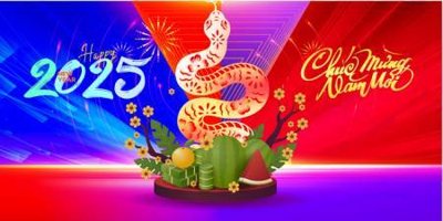 File tranh gốc File phông nền tiệc tất niên tết 2025 Background backdrop chào xuân ất tỵ TET1751 (bản đẹp) độc quyền