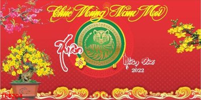 Ảnh mô tả file gốc in mica file in baner tết 2023 phông tết tất niên khai xuân TET204