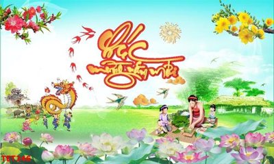 File tranh ảnh gốc file in baner tết 2023 phông tết tất niên khai xuân TET246 dùng cho in khổ lớn