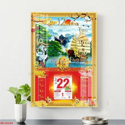 Tải file gốc File in đốc lịch block lịch DL10103 (bản PSD) đầy đủ layer