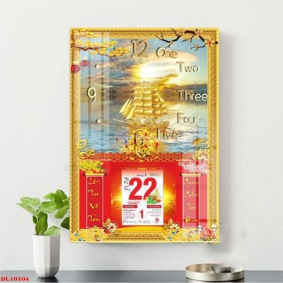 File tranh File in đốc lịch block lịch DL10104 (ảnh gốc) sắc nét hoàn hảo