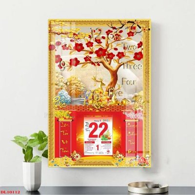 File gốc File in đốc lịch block lịch DL10112 (chủ đề hiện đại) trang trí