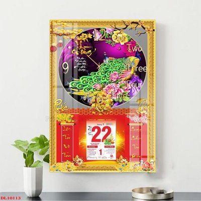 File in lụa File in đốc lịch block lịch DL10113 (phong cảnh) File in đốc lịch block lịch DL10113