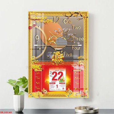 File tranh quảng cáo File in đốc lịch block lịch DL10140 (file gốc) chuyên nghiệp