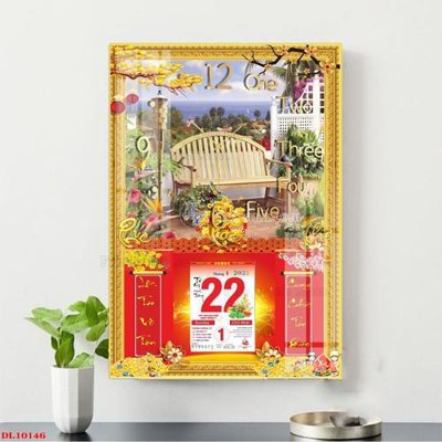 File tranh PSD File in đốc lịch block lịch DL10146 chất lượng cao