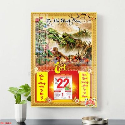 File gốc File in đốc lịch block lịch DL1016 (dành cho quảng cáo)