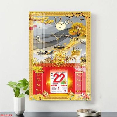 File gốc File in đốc lịch block lịch DL10173 (in 3D) cho trang trí