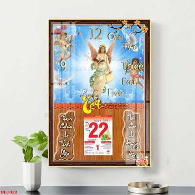 Tải file File in đốc lịch block lịch DL1022 (PSD) cho in tranh kính