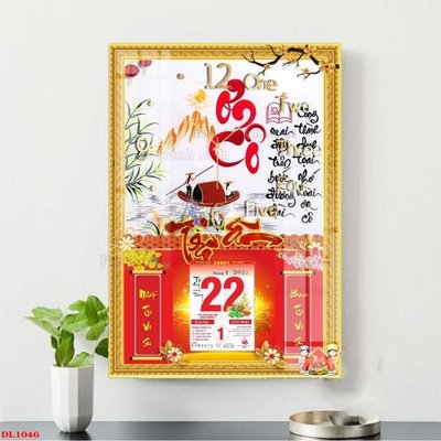 File in trần File in đốc lịch block lịch DL1046 (bản gốc) 5D