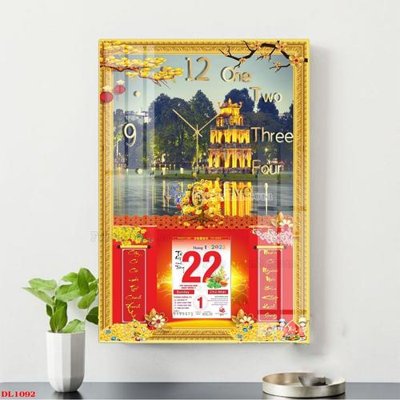 File in mica File in đốc lịch block lịch DL1092 (bản gốc) sắc sảo