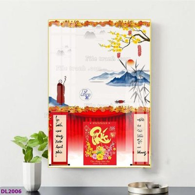 Tải file File in đốc lịch tết block lịch TDL2006 (ảnh gốc) in gạch men
