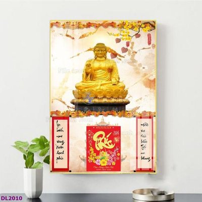 File gốc File in đốc lịch tết block lịch TDL2010 (chuẩn màu) cho in offset