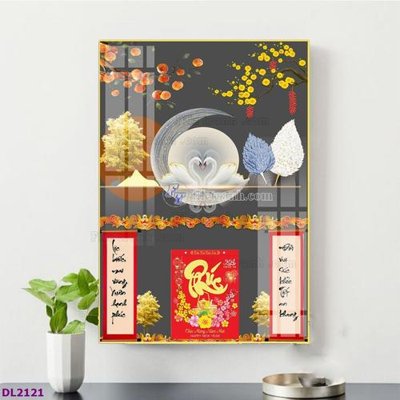 File gốc File in đốc lịch tết block lịch TDL2121 (in lụa) cao cấp