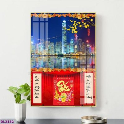 File in trần File in đốc lịch tết block lịch TDL2132 (file gốc) xuyên sáng