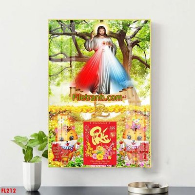 Download file gốc File in tranh đốc lịch tết block lịch FL212 (độ nét cao)