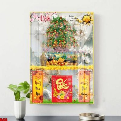 Tải file gốc File in tranh đốc lịch tết block lịch ất tỵ con rắn FL422 (bản PSD) đầy đủ layer