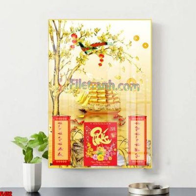 Tệp tin gốc File in tranh đốc lịch tết block lịch ất tỵ con rắn FL452 (chất lượng cao) File in tranh đốc lịch tết block lịch ất tỵ con rắn FL452