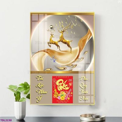 Ảnh gốc File in đốc lịch tết block lịch TDL2150 (siêu chi tiết) để in ấn