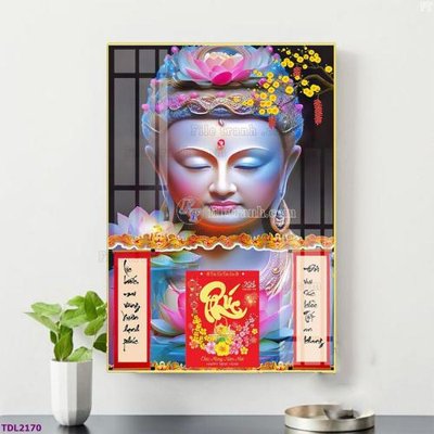 File tranh File in đốc lịch tết block lịch TDL2170 (gốc) chủ đề trẻ em