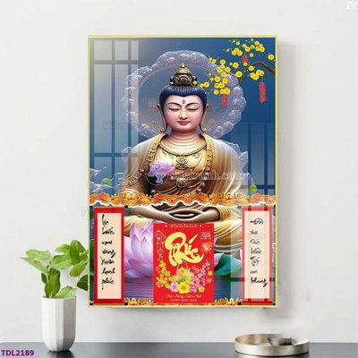 File tranh File in đốc lịch tết block lịch TDL2189 (bản gốc) trang trí văn phòng