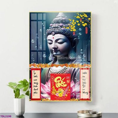 File gốc File in đốc lịch tết block lịch TDL2199 (ảnh chi tiết) để in trần