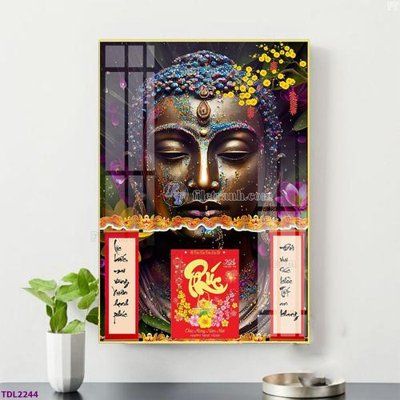 File gốc File in đốc lịch tết block lịch TDL2244 (in ấn) màu sắc trung thực