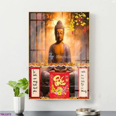 Download file gốc File in đốc lịch tết block lịch TDL2272 (in lụa) hoa lá