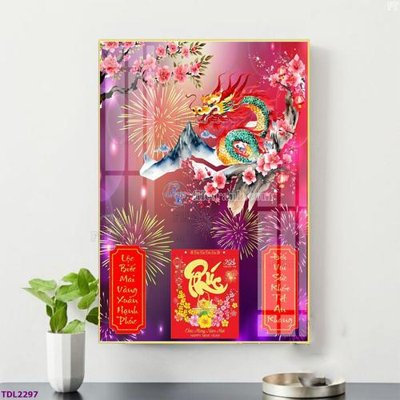 Hình ảnh file gốc in trần nhà File in đốc lịch tết block lịch TDL2297