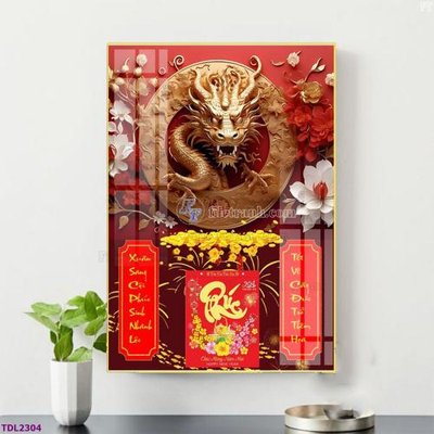 File tranh File in đốc lịch tết block lịch TDL2304 (ảnh gốc) độ nét vượt trội