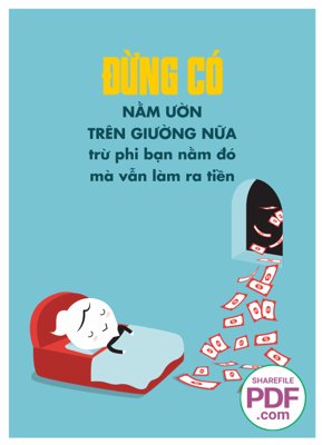 File gốc Đừng có nằm ườn trên giường nữa file vector PDF (PNG) chất lượng cao