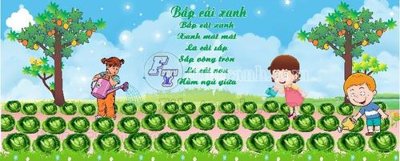 Tải file gốc in lụa 17+ Tranh trang tri truong mam non (11) siêu nét