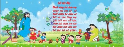 Download file 17+ Tranh trang tri truong mam non (12) (gốc) in mica đèn LED