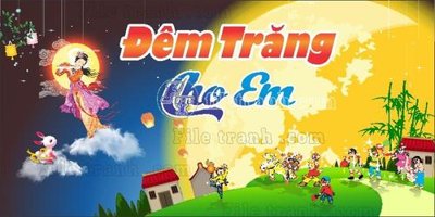 File PSD 28+ Backdrop trung thu (9) (bản gốc) dễ dàng edit