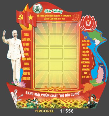 File in lụa Báo tường chào mừng lực lượng Vũ Trang vector (phong cảnh) Báo tường chào mừng lực lượng Vũ Trang vector