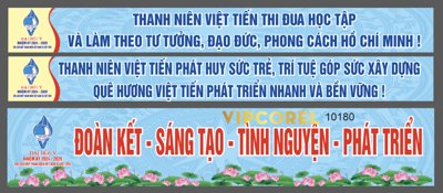 File tranh gốc PSD Băng rôn đại hội đại biểu hội liên hiệp thanh niên còn nguyên layer