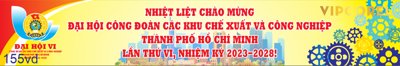 Tải file Băng rôn đại hội công đoàn các khu công nghiệp (gốc) làm tranh treo tường
