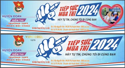 Tải file Băng rôn Tiếp sức mùa thi 2024 trường THPT vector (gốc) in ấn ngay lập tức