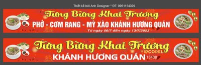 File ảnh Băng rôn khai trương quán ăn sáng Khánh Hương (gốc) in Hiflex