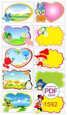 Tải file gốc Bảng tên lớp #3 - trường mầm non file PDF & CDR (in bạt) quảng cáo