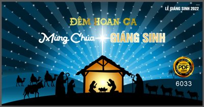 Tải file Backdrop Đêm hoan ca mừng chúa giáng sinh 2022 #7 (gốc) làm file tranh quảng cáo