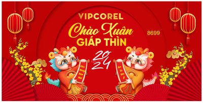Tải file gốc Backdrop Chào xuân giáp Thìn 2024 #31 (để in lụa)